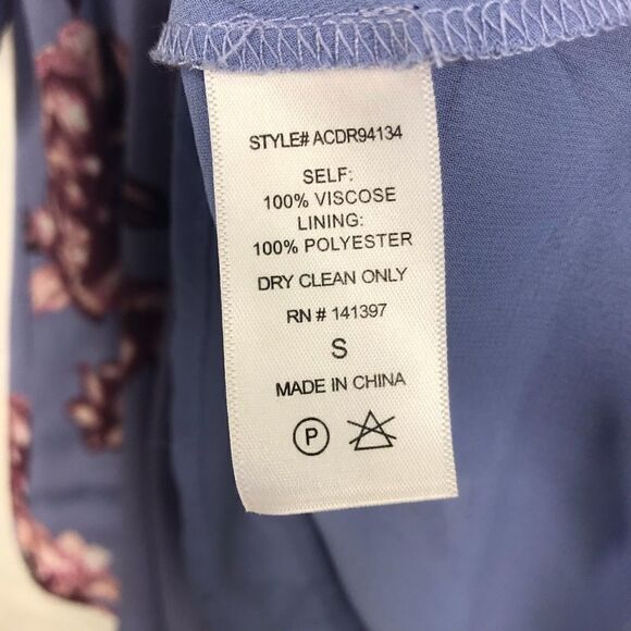 Astr The Label Periwinkle/Pink Floral Kate Dress - Picture 15 of 15